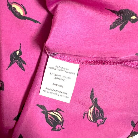 Accidentally in Love Magenta Bird Dress (small) - Picture 9 of 11